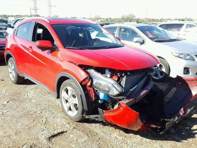 3CZRU6H7XGM759174 - 2016 HONDA HR-V EXL RED photo 1