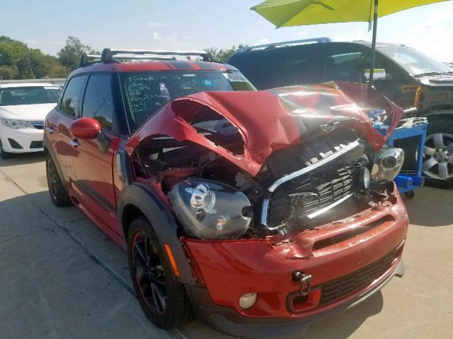 WMWZC5C51DWP32026 - 2013 MINI COOPER S C RED photo 1