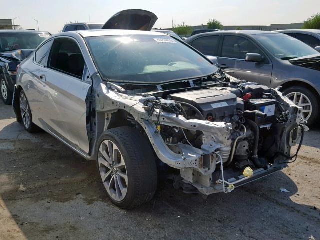 1HGCT2B88EA005288 - 2014 HONDA ACCORD EXL SILVER photo 1