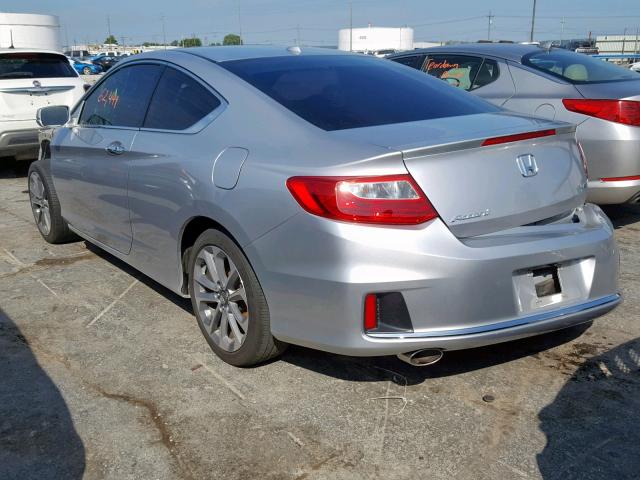 1HGCT2B88EA005288 - 2014 HONDA ACCORD EXL SILVER photo 3