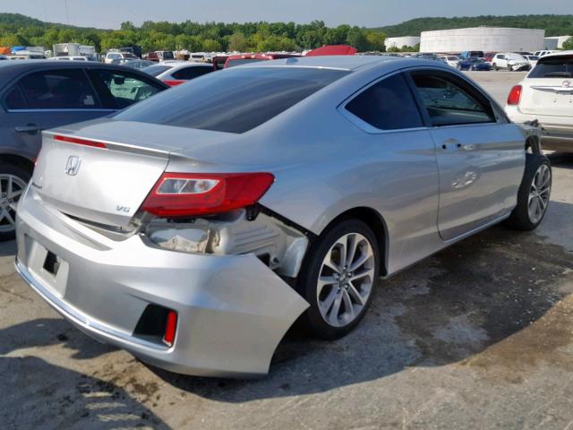 1HGCT2B88EA005288 - 2014 HONDA ACCORD EXL SILVER photo 4