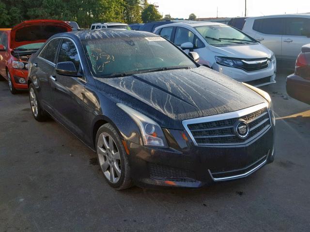 1G6AA5RX0D0146518 - 2013 CADILLAC ATS BLACK photo 1