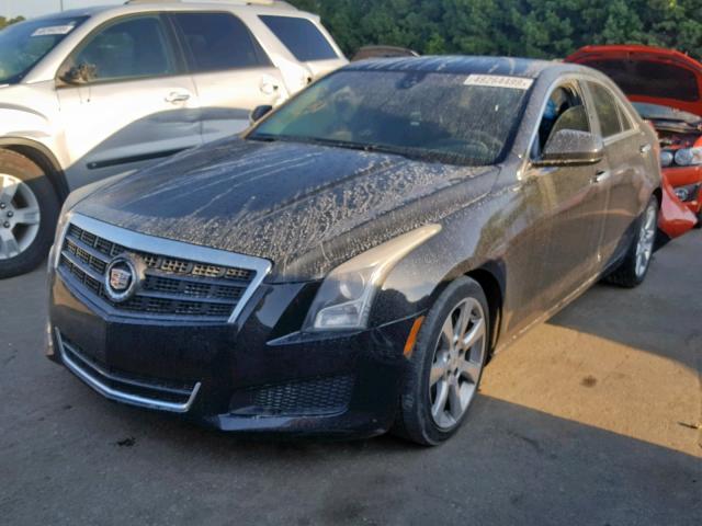 1G6AA5RX0D0146518 - 2013 CADILLAC ATS BLACK photo 2