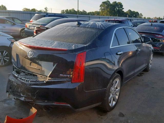 1G6AA5RX0D0146518 - 2013 CADILLAC ATS BLACK photo 4