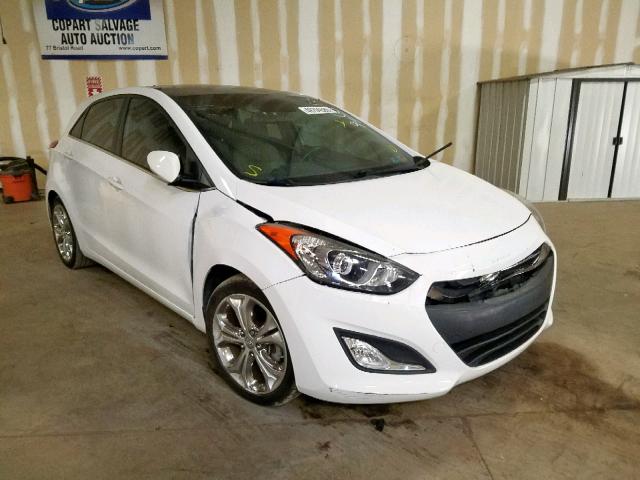 KMHD35LE8DU105599 - 2013 HYUNDAI ELANTRA GT WHITE photo 1