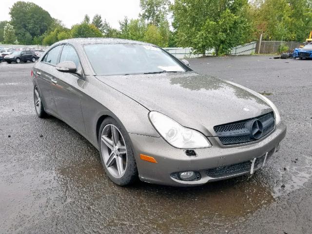 WDDDJ72X47A091799 - 2007 MERCEDES-BENZ CLS 550 BROWN photo 1