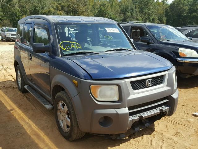 5J6YH18573L001502 - 2003 HONDA ELEMENT EX BLUE photo 1