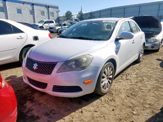 JS2RF9A38A6100788 - 2010 SUZUKI KIZASHI SE WHITE photo 2