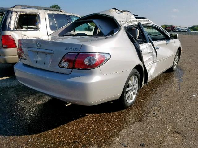 JTHBF30G025008058 - 2002 LEXUS ES 300 SILVER photo 4