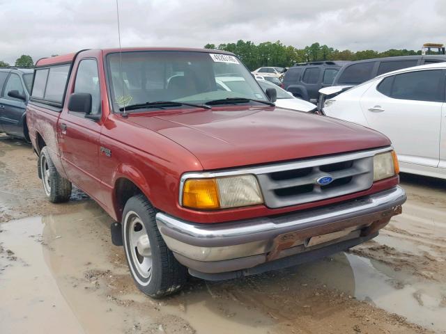 1FTCR10A8VPA80941 - 1997 FORD RANGER RED photo 1