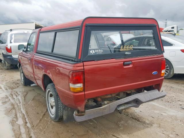 1FTCR10A8VPA80941 - 1997 FORD RANGER RED photo 3