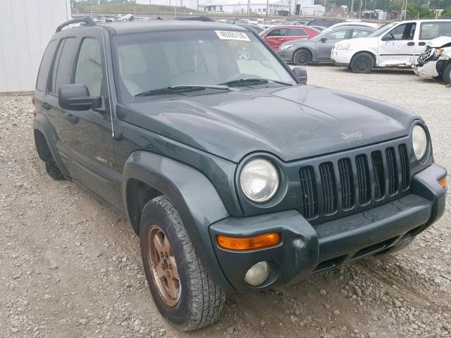 1J4GL58K52W231365 - 2002 JEEP LIBERTY LI GREEN photo 1