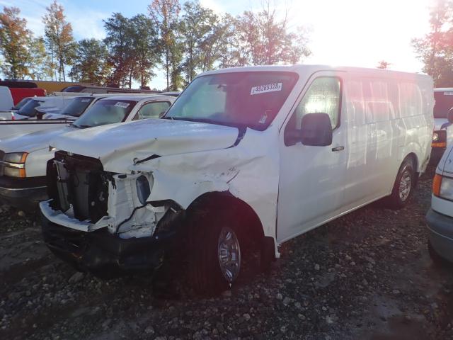 1N6BF0KY3JN815269 - 2018 NISSAN NV 1500 S WHITE photo 2