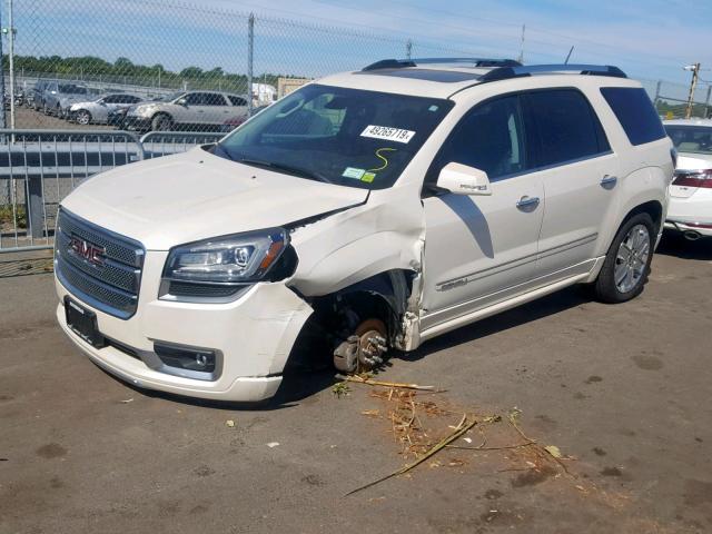 1GKKVTKD3FJ263473 - 2015 GMC ACADIA DEN WHITE photo 2