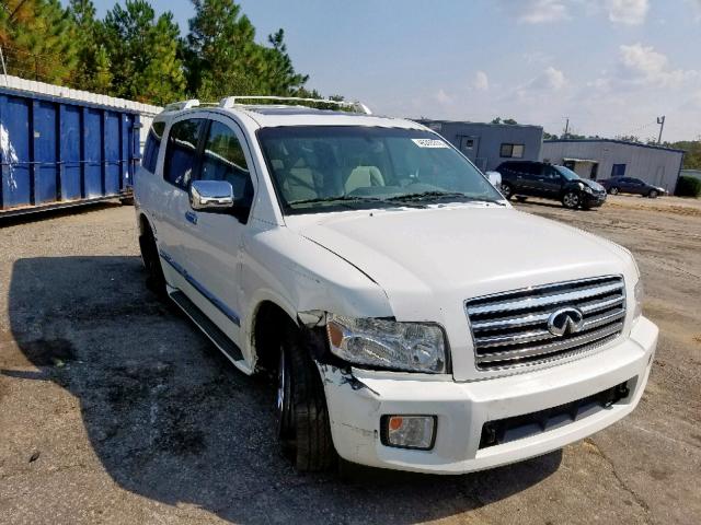 5N3AA08C26N810180 - 2006 INFINITI QX56 WHITE photo 1