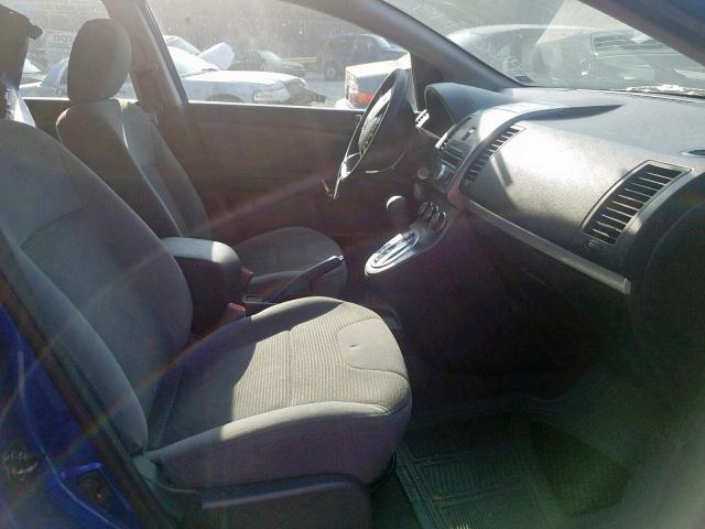 3N1AB6APXCL704827 - 2012 NISSAN SENTRA 2.0 BLUE photo 5