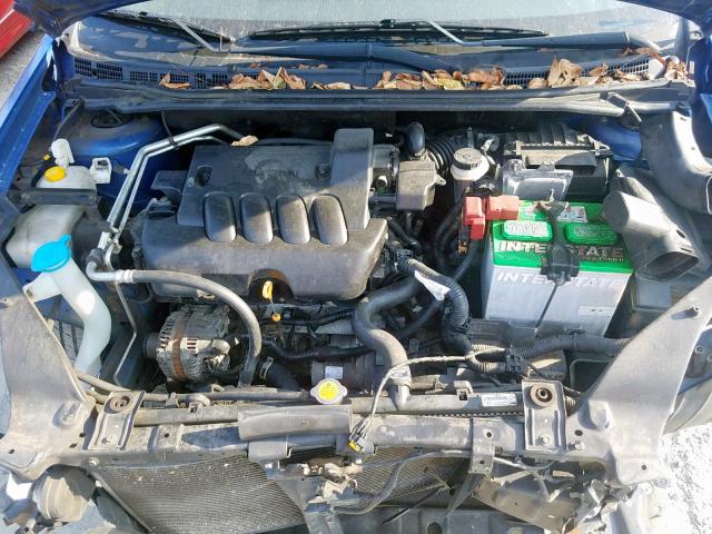 3N1AB6APXCL704827 - 2012 NISSAN SENTRA 2.0 BLUE photo 7