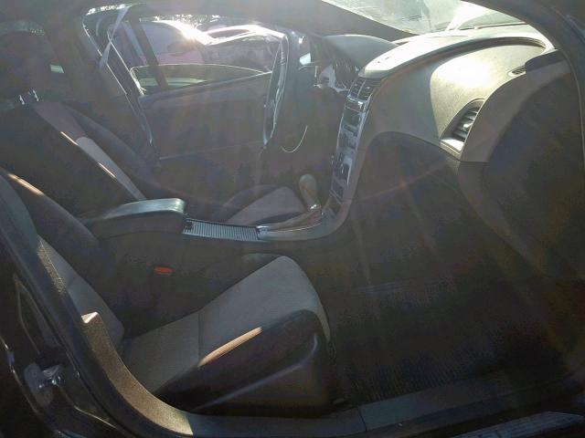1G1ZH57B19F114869 - 2009 CHEVROLET MALIBU 1LT BLACK photo 5
