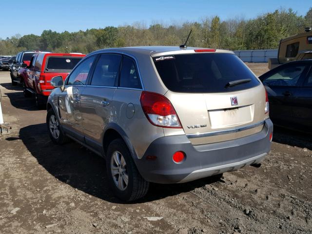 3GSCL33P68S695141 - 2008 SATURN VUE XE TAN photo 3