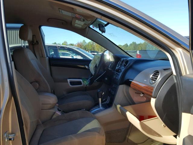 3GSCL33P68S695141 - 2008 SATURN VUE XE TAN photo 5