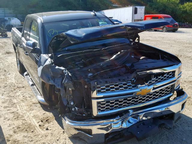 1GCVKREC8FZ187726 - 2015 CHEVROLET SILVERADO BLACK photo 1