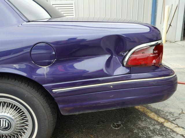 2MELM74W2TX682747 - 1996 MERCURY GRAND MARQ PURPLE photo 10