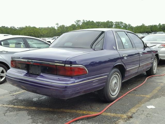 2MELM74W2TX682747 - 1996 MERCURY GRAND MARQ PURPLE photo 4