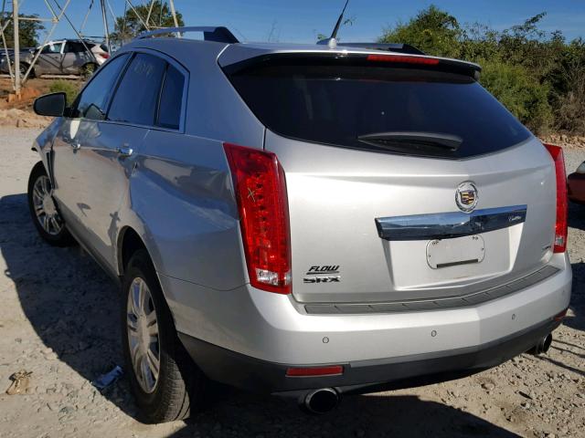 3GYFNCE30DS587499 - 2013 CADILLAC SRX LUXURY SILVER photo 3