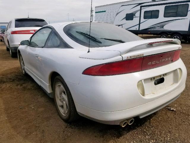 4A3AK54F9SE146040 - 1995 MITSUBISHI ECLIPSE GS WHITE photo 3