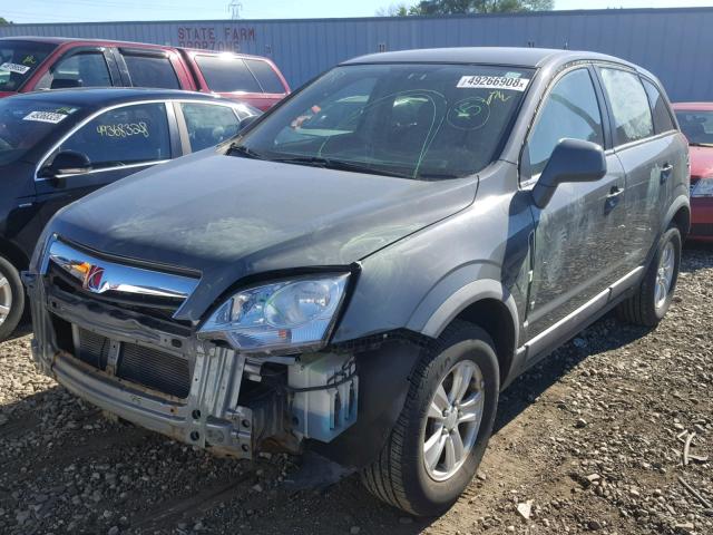 3GSCL33P98S538316 - 2008 SATURN VUE XE GRAY photo 2