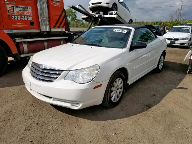 1C3LC45K48N668120 - 2008 CHRYSLER SEBRING WHITE photo 2