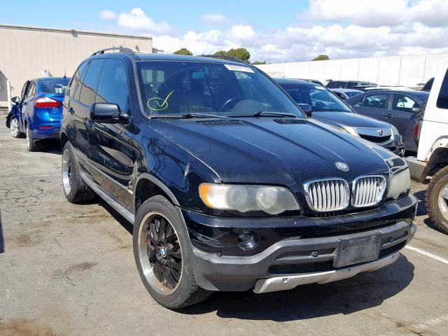 5UXFA53532LP45708 - 2002 BMW X5 3.0I BLACK photo 1