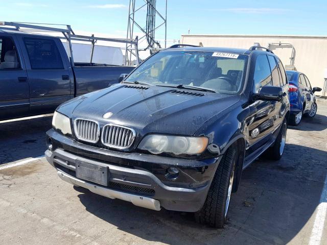 5UXFA53532LP45708 - 2002 BMW X5 3.0I BLACK photo 2