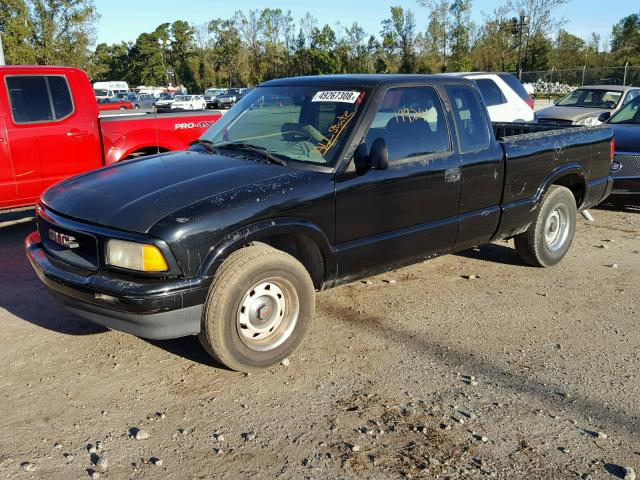 1GTCS1944S8537087 - 1995 GMC SONOMA BLACK photo 2