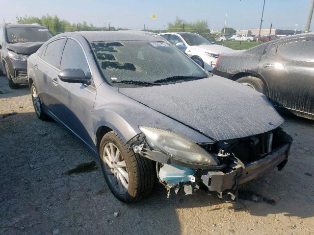 1YVHZ8CH1B5M24134 - 2011 MAZDA 6 I GRAY photo 1