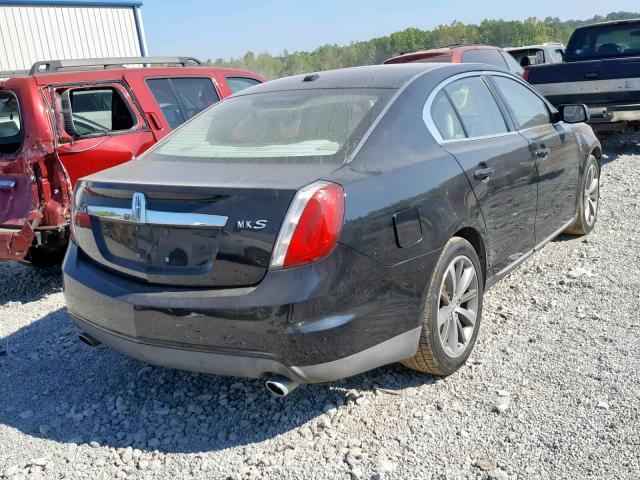 1LNHM93R29G609533 - 2009 LINCOLN MKS BLACK photo 4