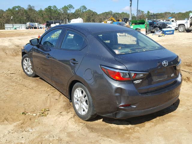 3MYDLBZV6GY136394 - 2016 TOYOTA SCION IA SILVER photo 3