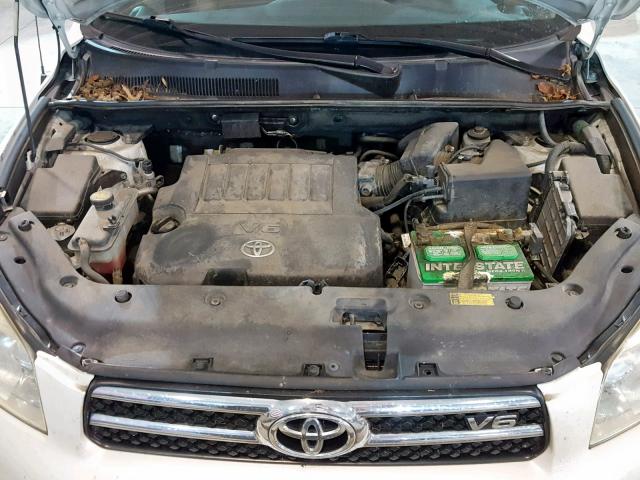 JTMBK34V585043242 - 2008 TOYOTA RAV4 LIMIT WHITE photo 7