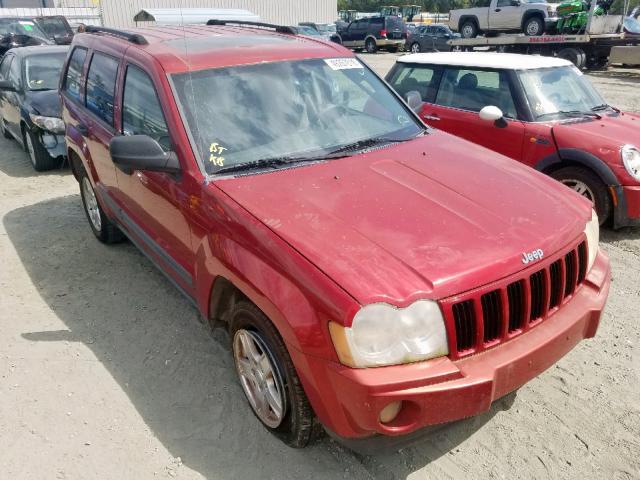 1J4HS48N45C561631 - 2005 JEEP GRAND CHER RED photo 1