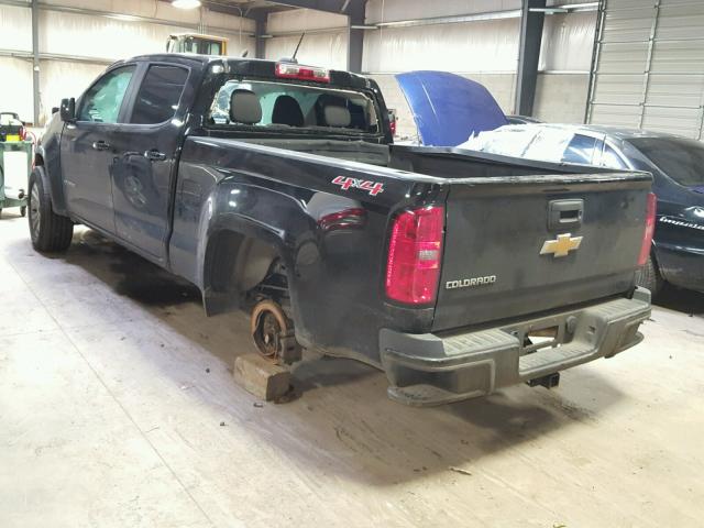 1GCGTBE38F1263019 - 2015 CHEVROLET COLORADO L BLACK photo 3