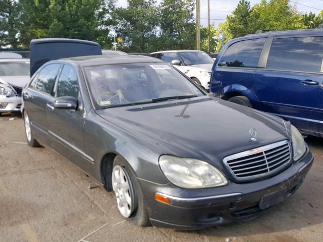 WDBNG75J61A201231 - 2001 MERCEDES-BENZ S 500 BLACK photo 1