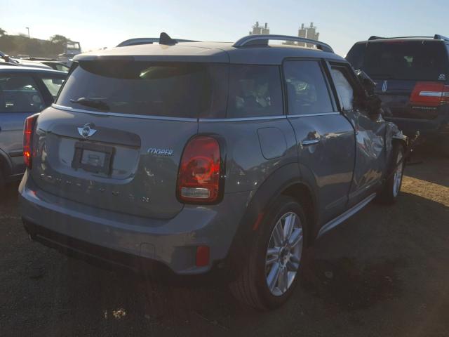 WMZYS7C31J3F44392 - 2018 MINI COOPER COU GRAY photo 4