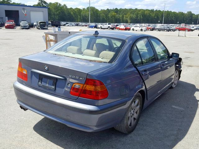 WBAEU33485PR15975 - 2005 BMW 325 XI BLUE photo 4