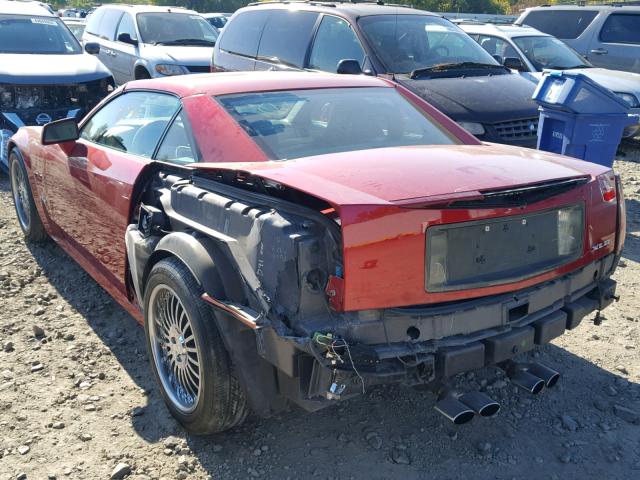 1G6YV34A945603839 - 2004 CADILLAC XLR RED photo 3