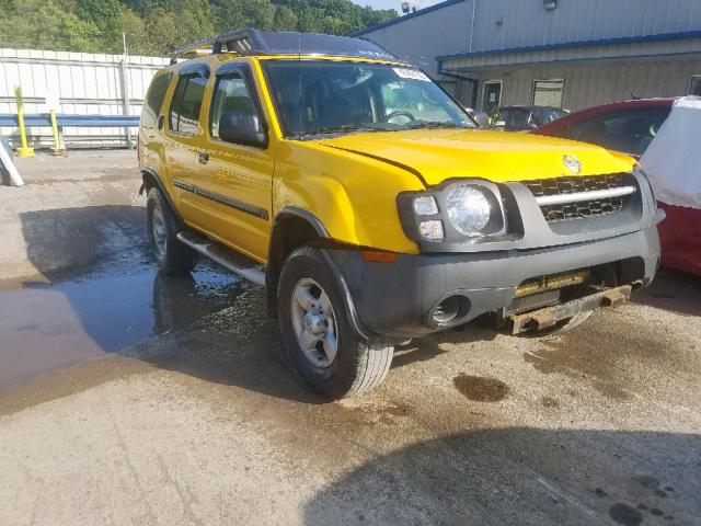 5N1ED28Y74C658088 - 2004 NISSAN XTERRA XE YELLOW photo 1