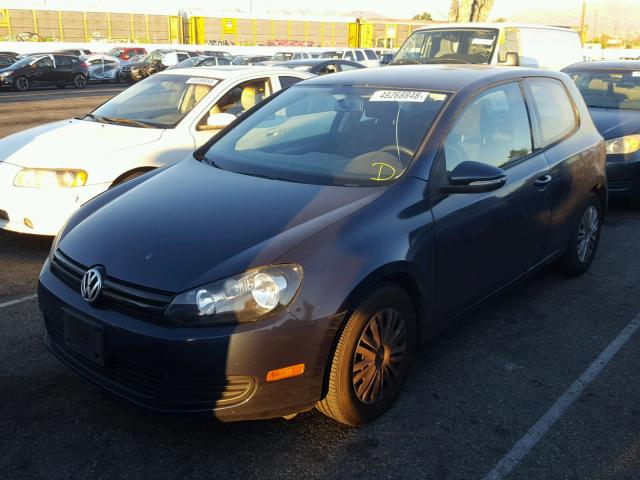 WVWAB7AJ0AW249489 - 2010 VOLKSWAGEN GOLF 蓝色 照片 2