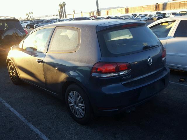 WVWAB7AJ0AW249489 - 2010 VOLKSWAGEN GOLF 蓝色 照片 3