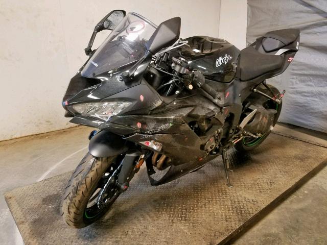 JKBZXJH1XKA000404 - 2019 KAWASAKI ZX636 K BLACK photo 2