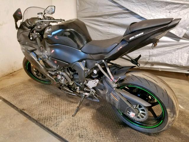 JKBZXJH1XKA000404 - 2019 KAWASAKI ZX636 K BLACK photo 3