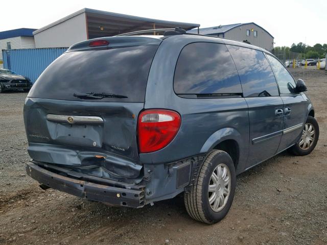 2A8GP54LX6R656371 - 2006 CHRYSLER TOWN & COU BLUE photo 4